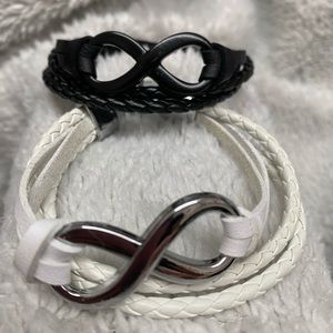Infinity bracelet set